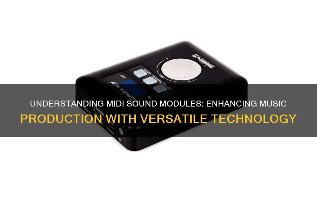 what is midi sound module