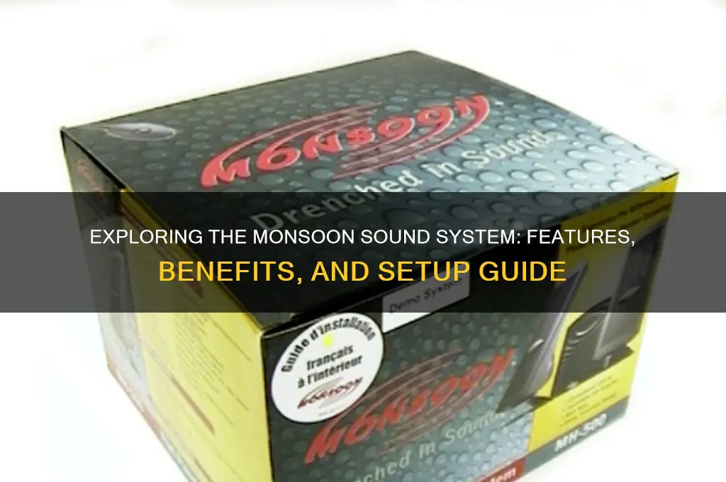 what is monsoon sound sysystem