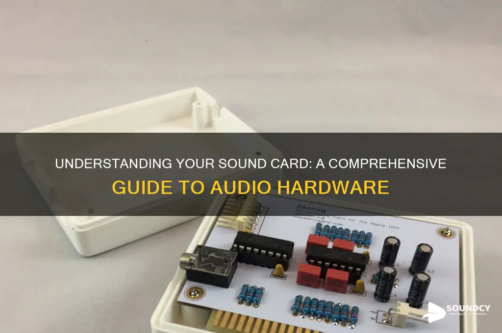 what is my sound card