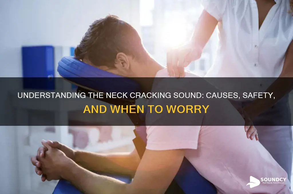 what is neck cracking sound