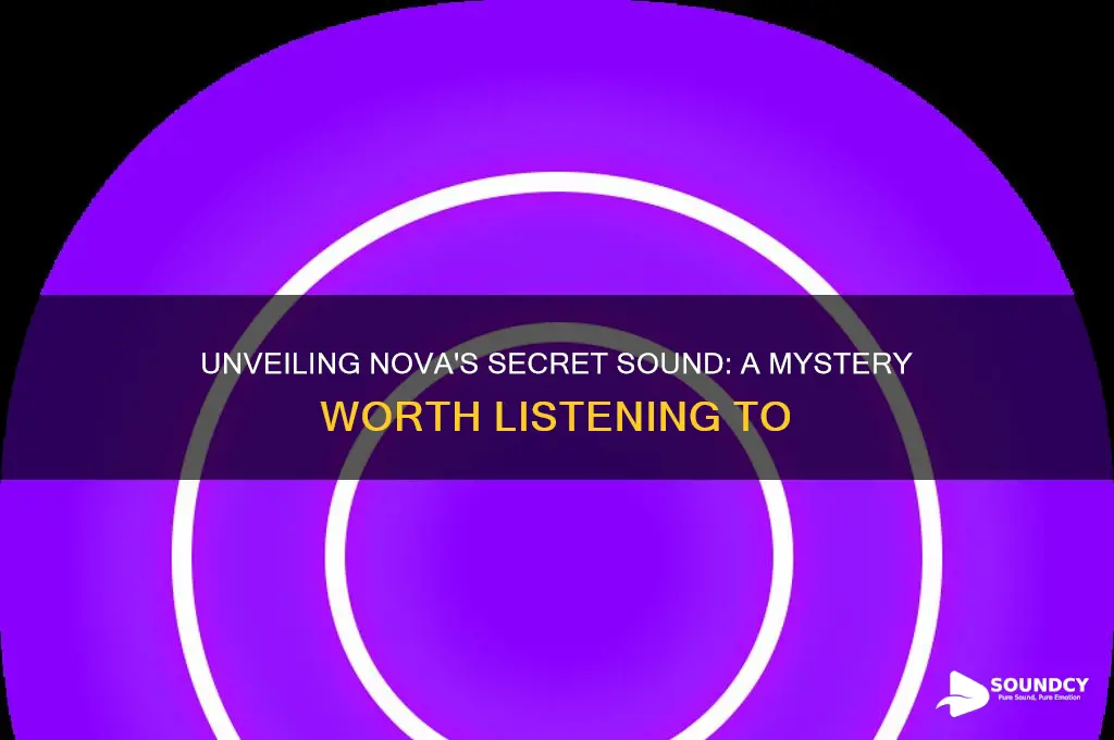 what is novas secret sound
