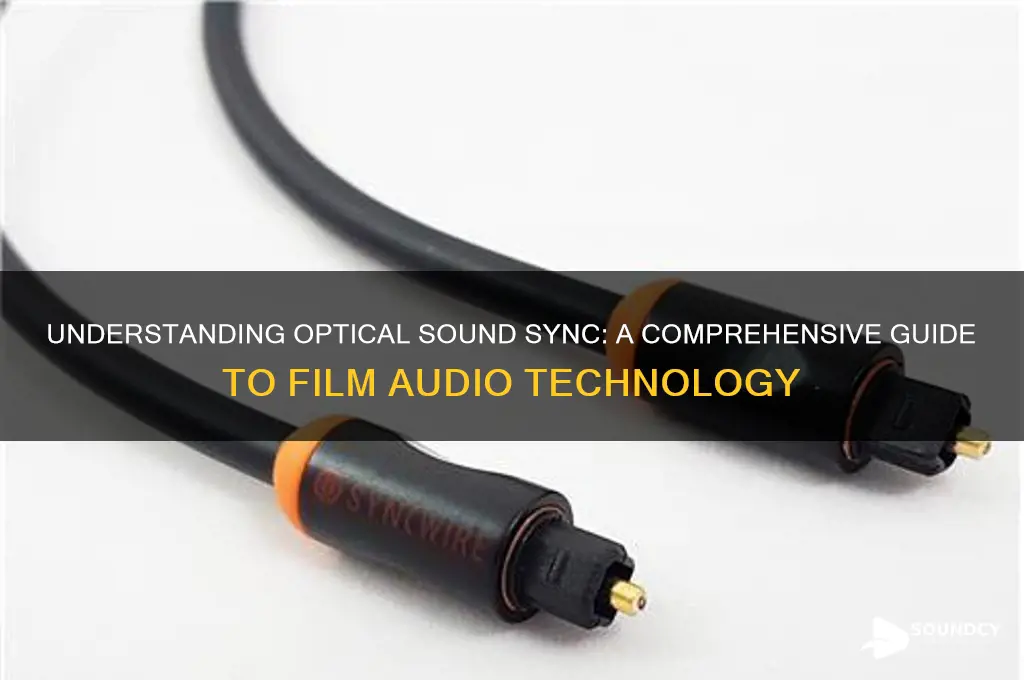 what is optical sound sync