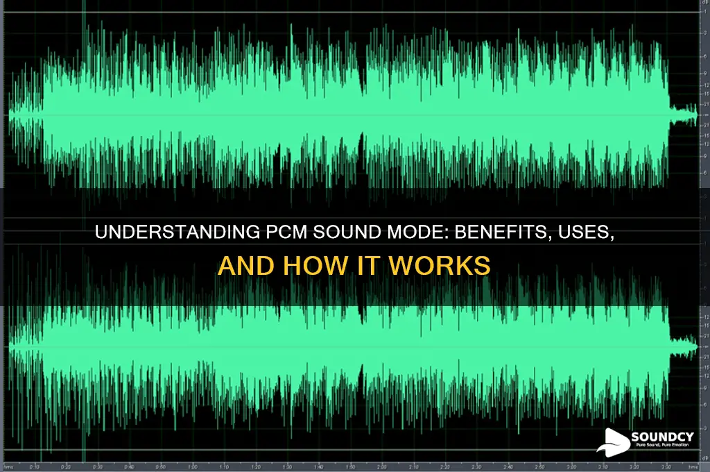 what is pcm sound mode