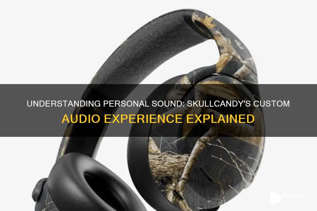 what is personal sound skullcandy