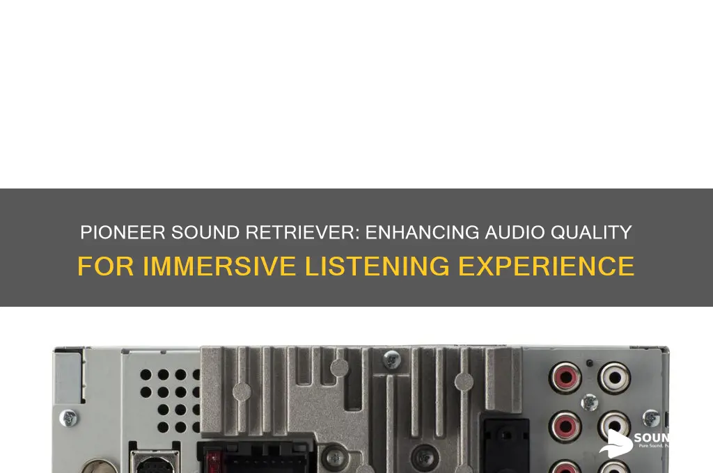 what is pioneer sound retriever