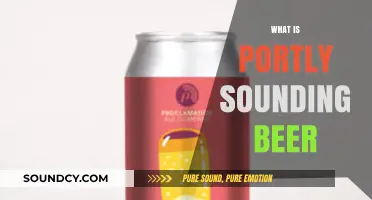Understanding Portly-Sounding Beer: Rich, Full-Bodied Flavors Explained