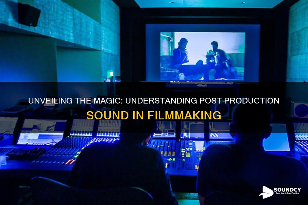 what is post production sound