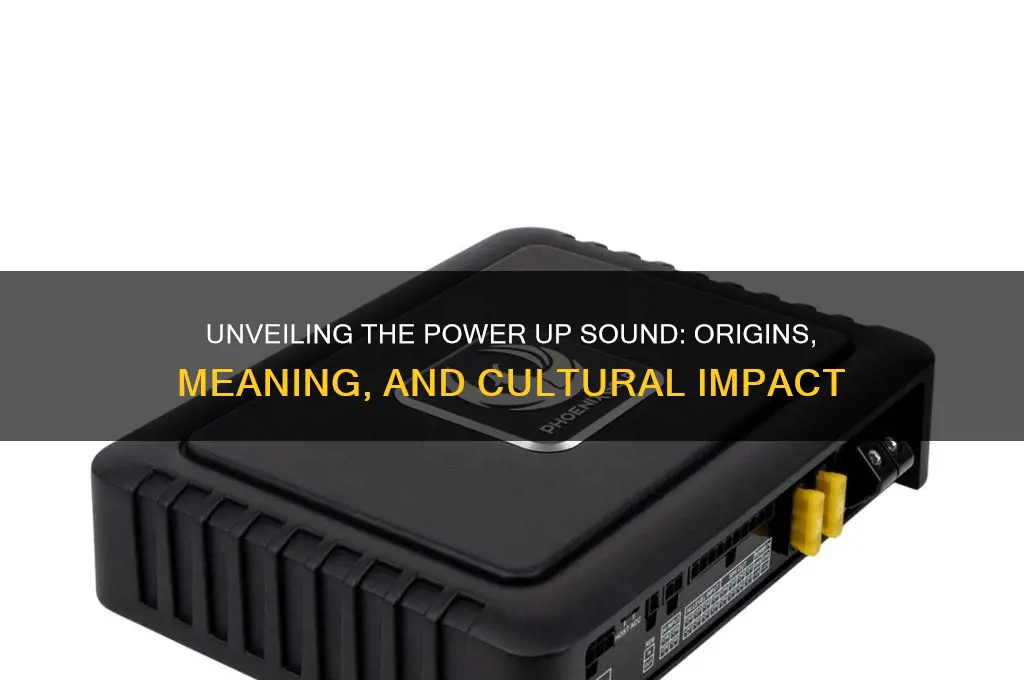 what is power up sound