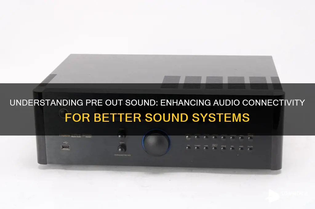 what is pre out sound