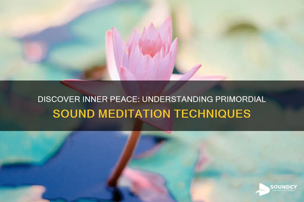 what is primordial sound meditation