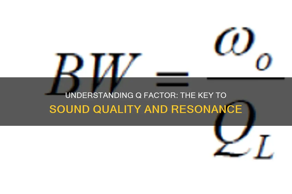 what is q in sound