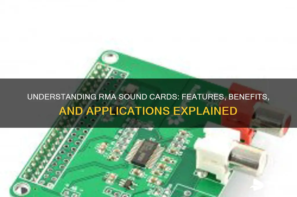 what is rma sound card