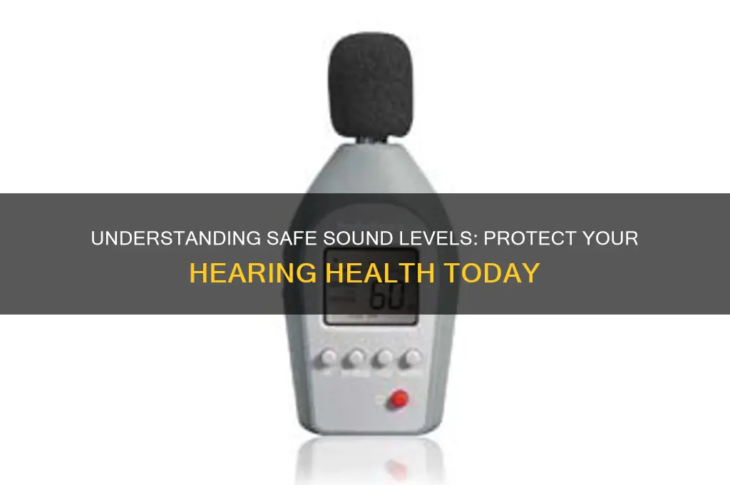 what is safe sound level