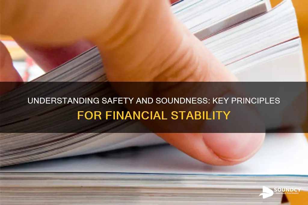 what is safety and soundness