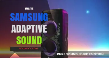 Samsung Adaptive Sound: Enhancing Audio Experience with Smart Technology