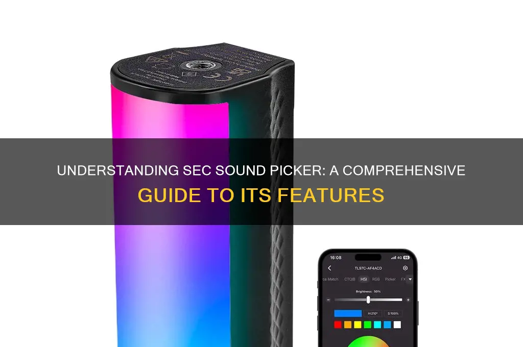 what is sec sound picker