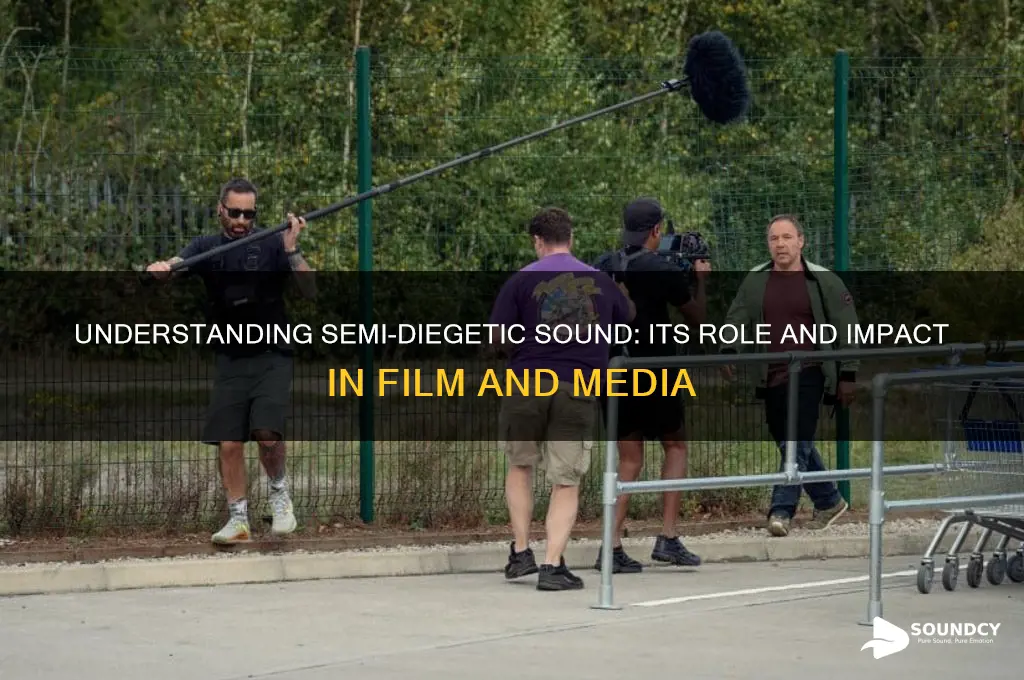 what is semi diegetic sound