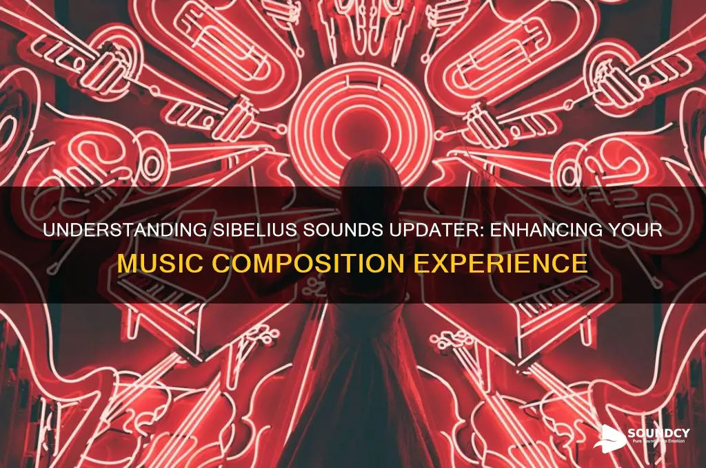 what is sibelius sounds updater