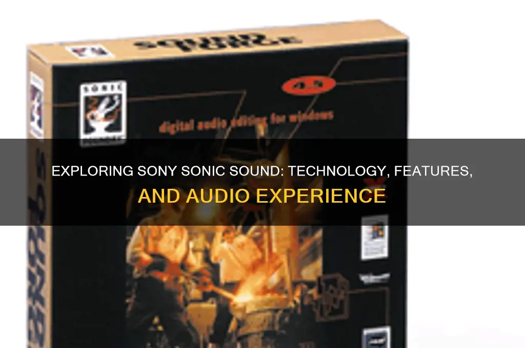 what is sony sonic sound