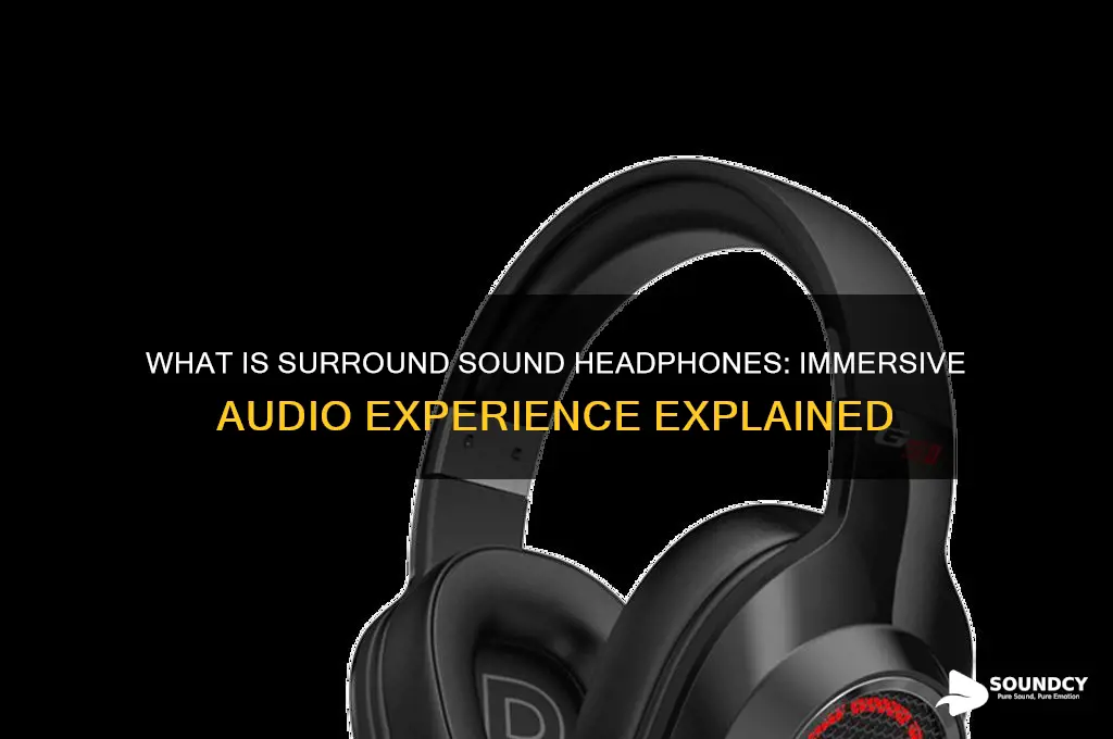 what is sorround sound headphones