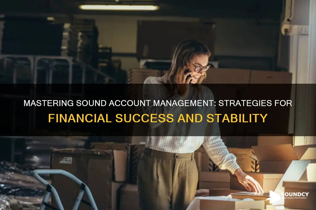 what is sound account management