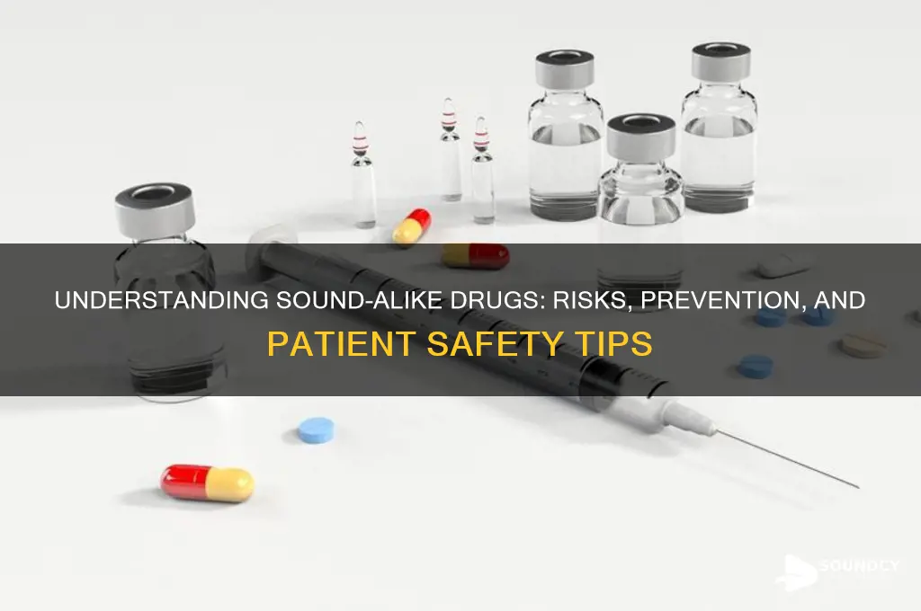 what is sound alike drugs