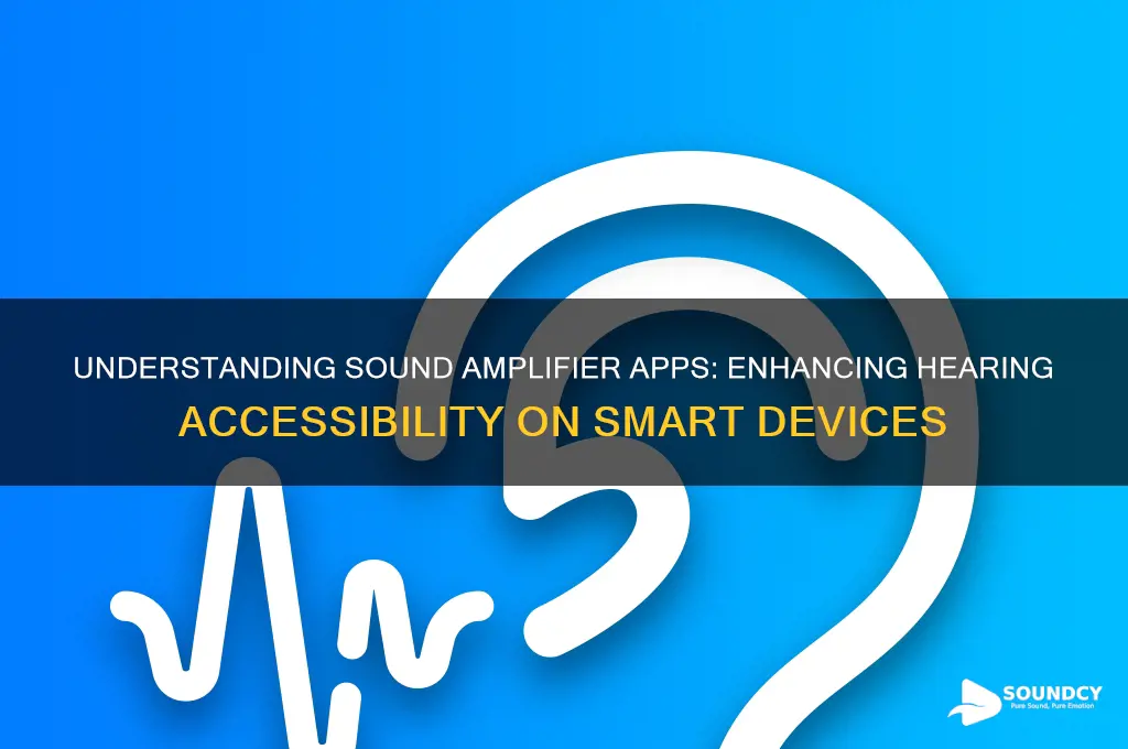 what is sound amplifier app