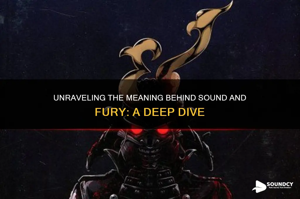 what is sound and fury
