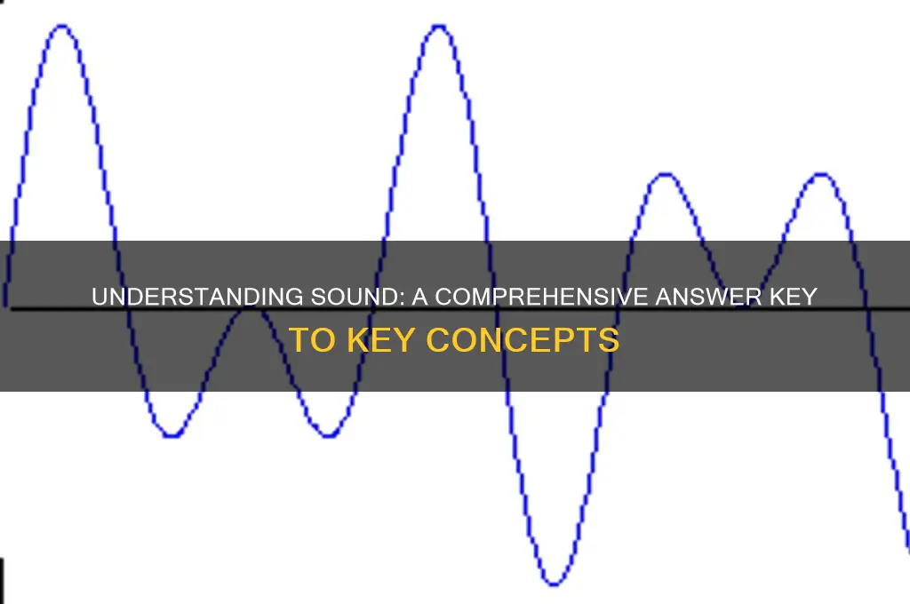 what is sound answer key