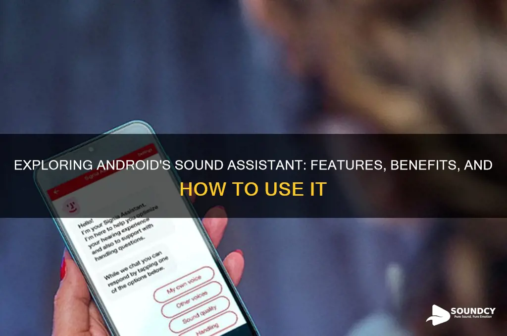 what is sound assistant android