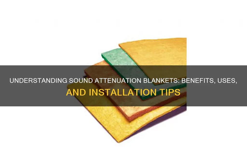 what is sound attenuation blanket