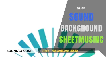 Understanding Sound Background Sheetmusinc: Definition, Uses, and Applications