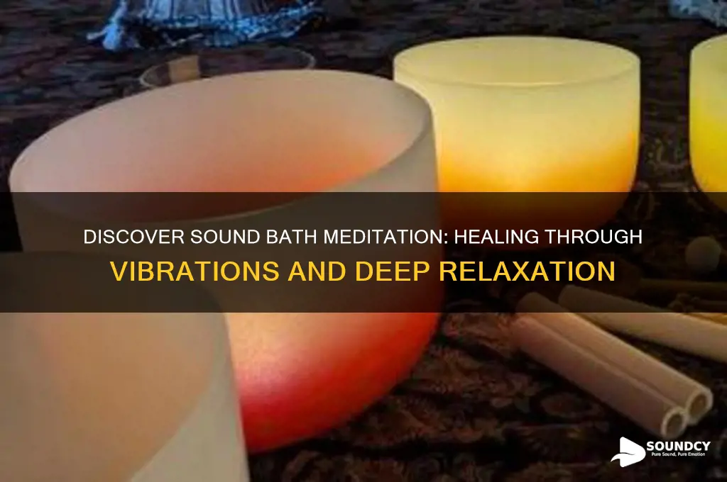 what is sound bath meditation