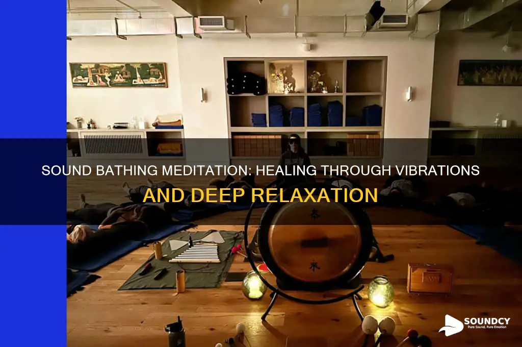 what is sound bathing meditation