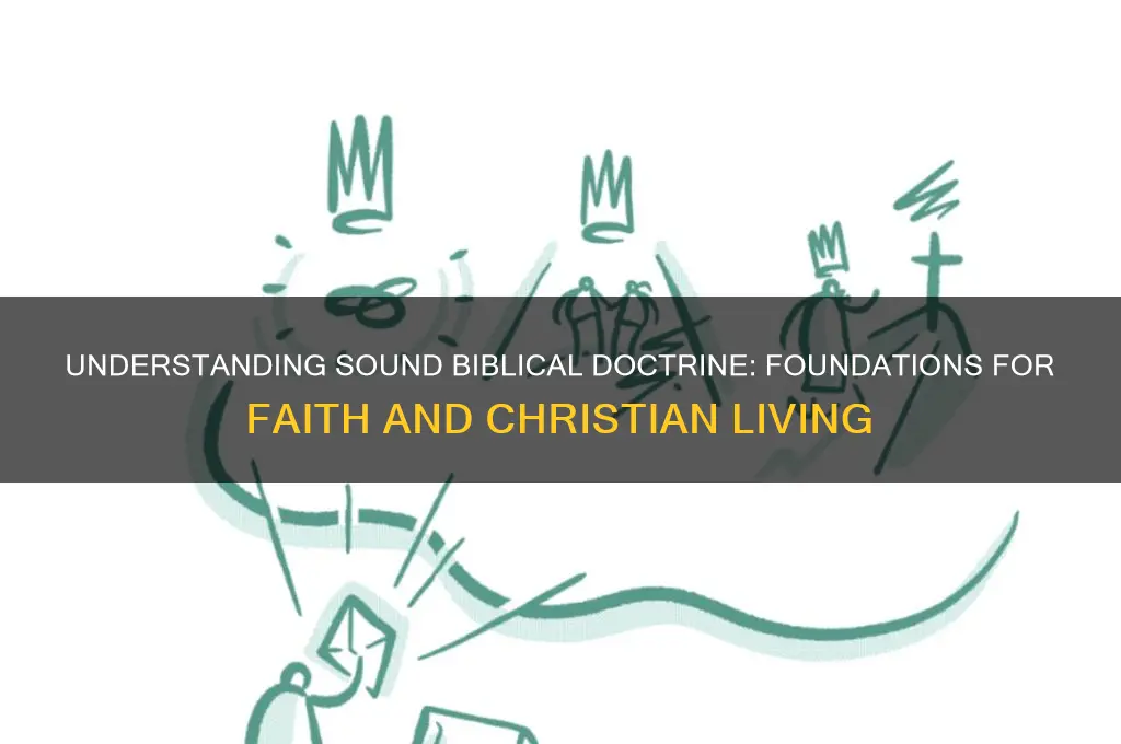 what is sound biblical doctrine