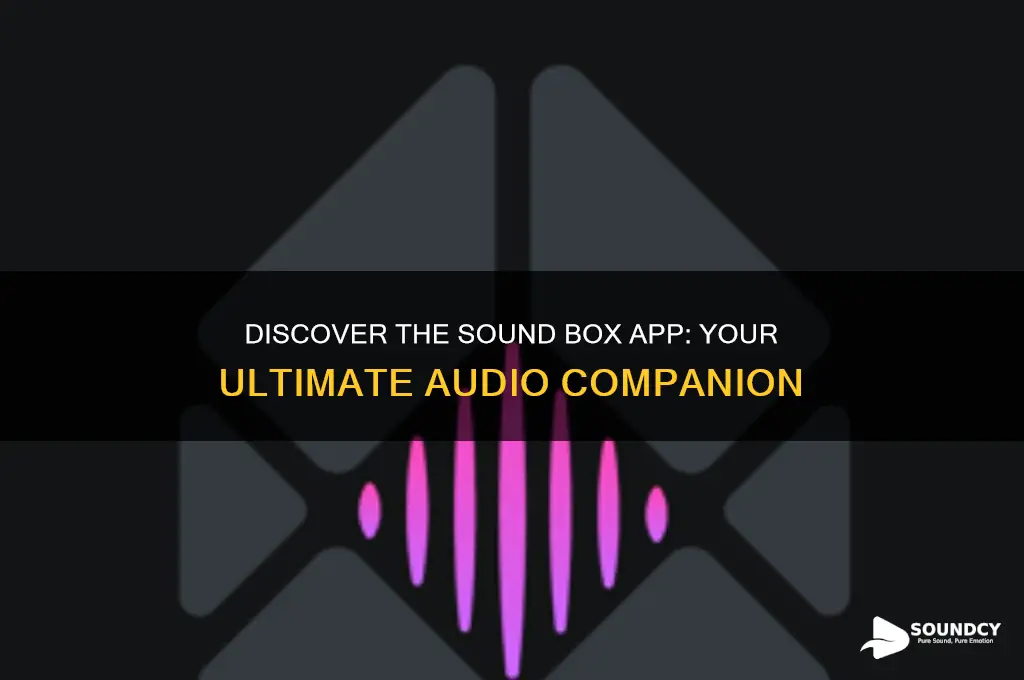 what is sound box app