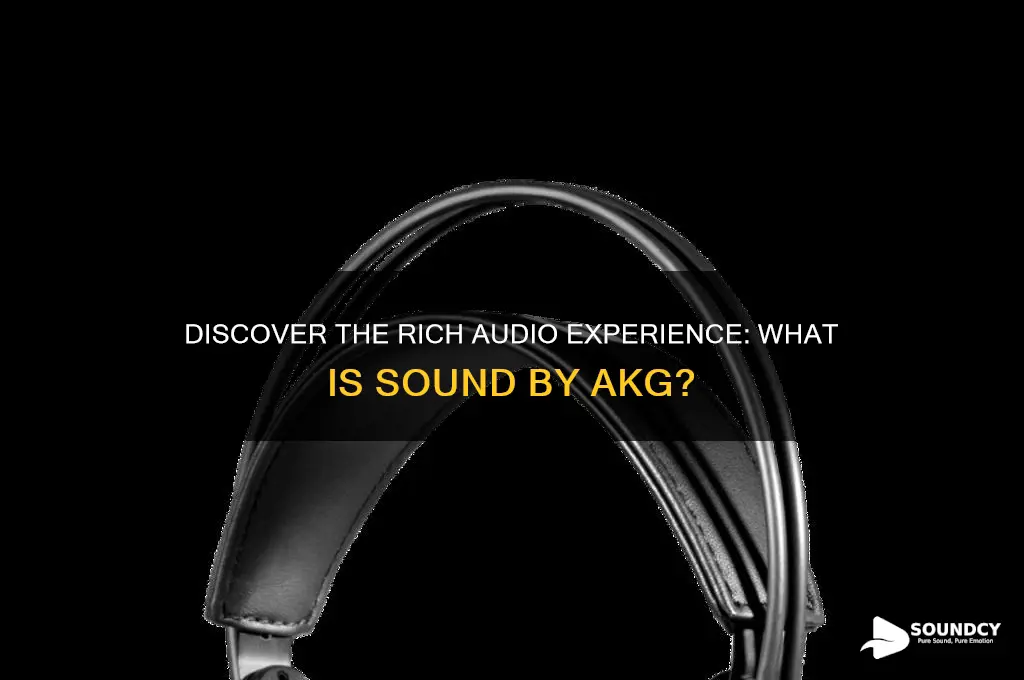 what is sound by akg