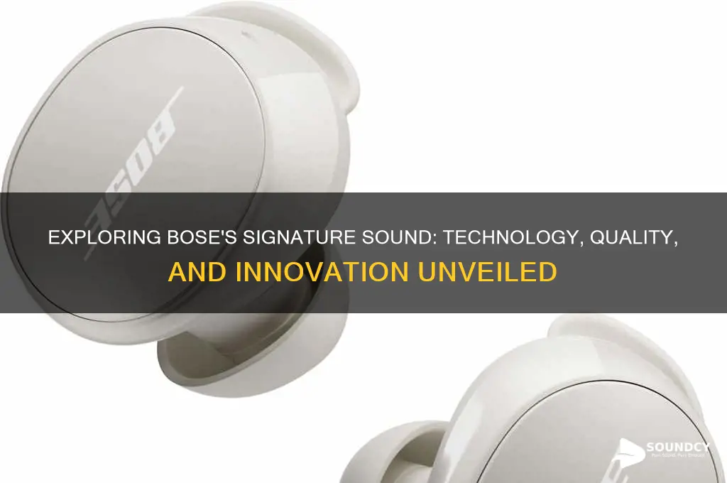 what is sound by bose