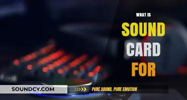 Understanding the Purpose and Functionality of a Sound Card
