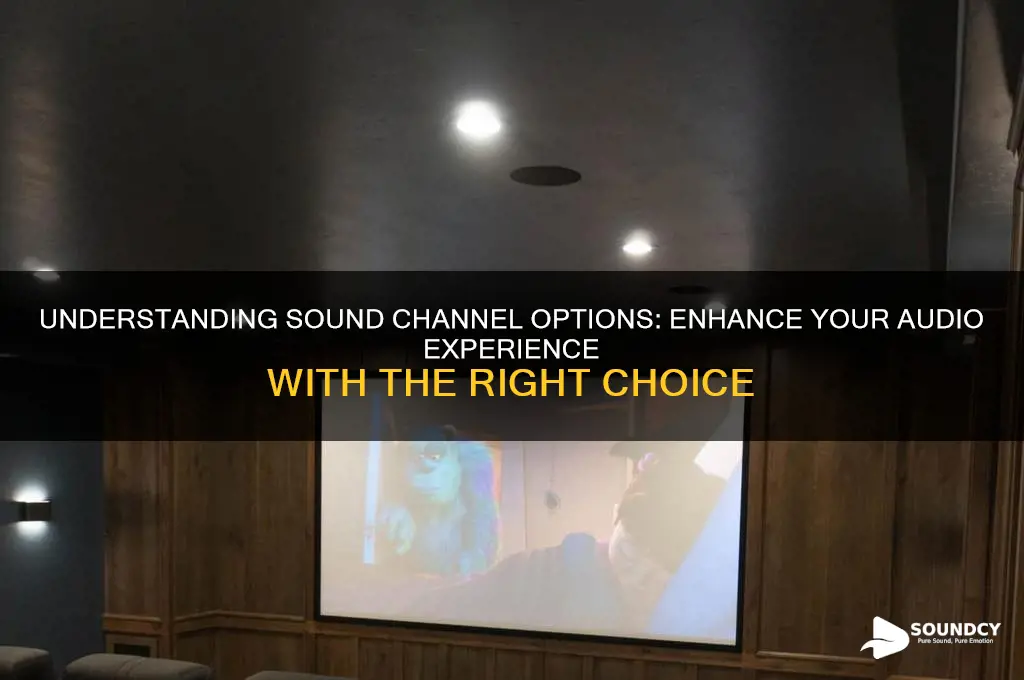 what is sound channel option