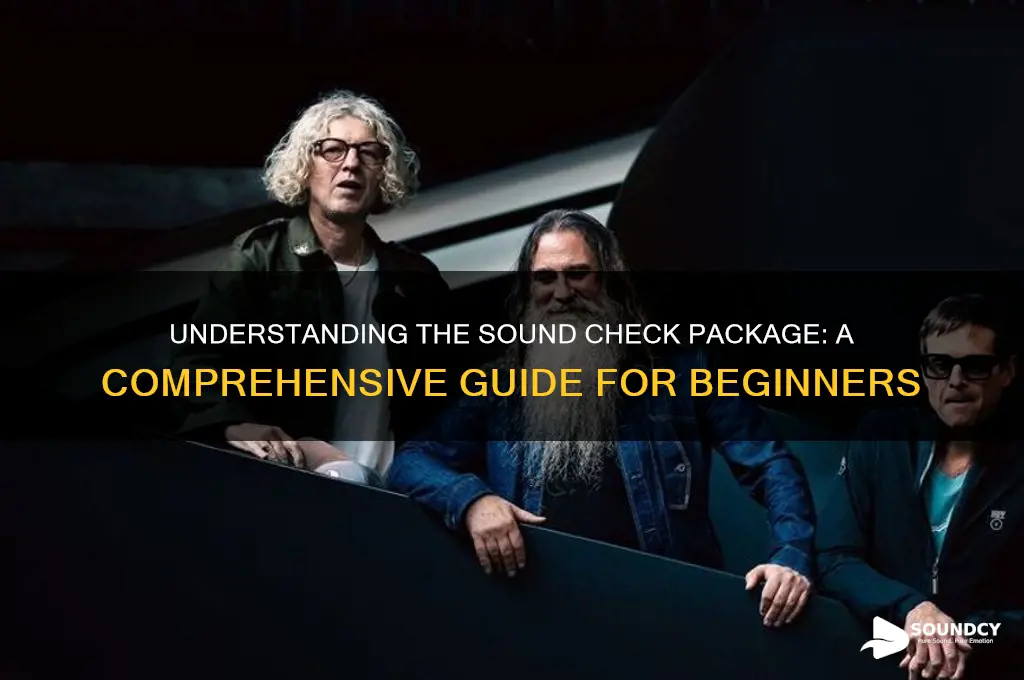 what is sound check package