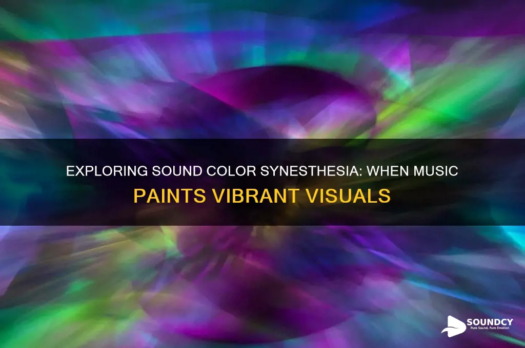what is sound color synesthesia