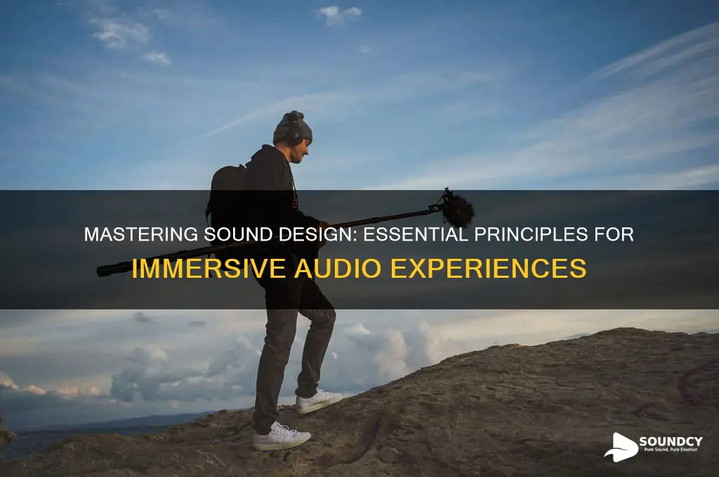 what is sound design principles