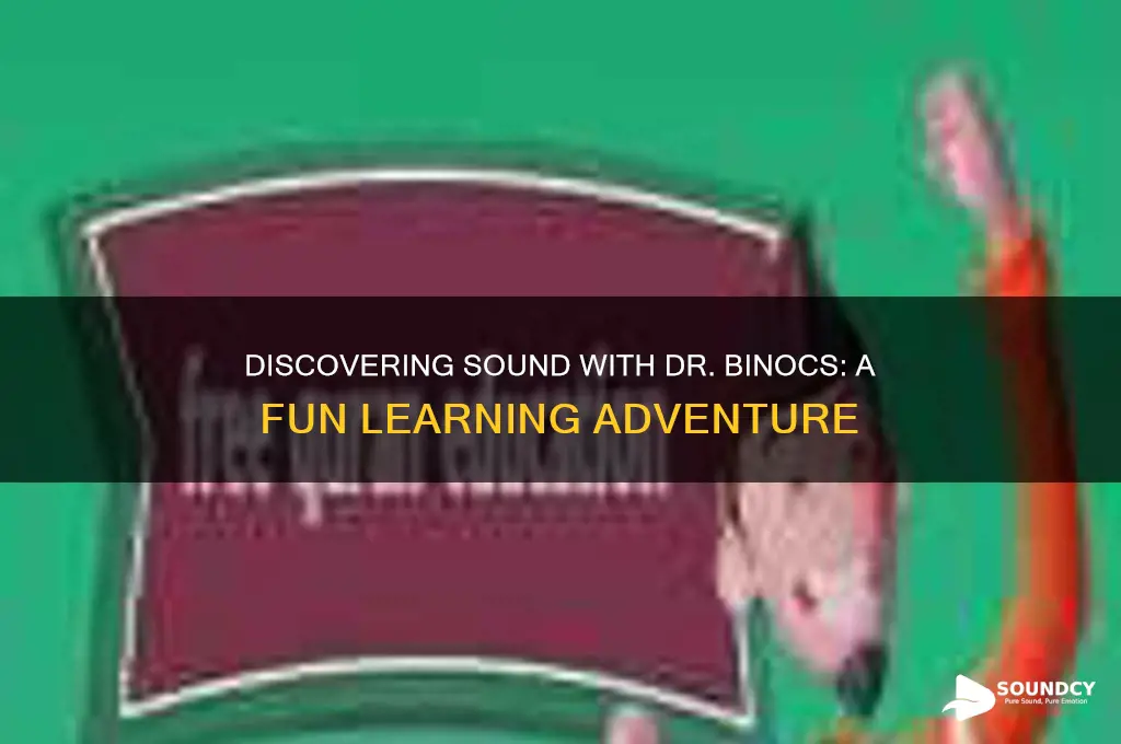 what is sound dr binocs