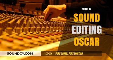 Unveiling the Art of Sound Editing: Understanding the Oscar Category