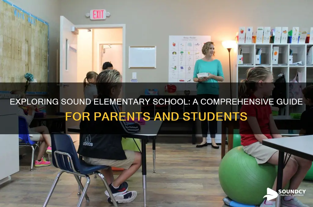 what is sound elementary school