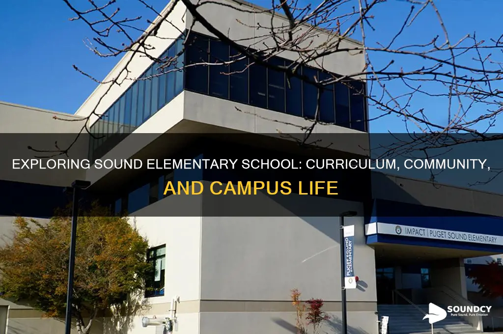 what is sound elemetnary school