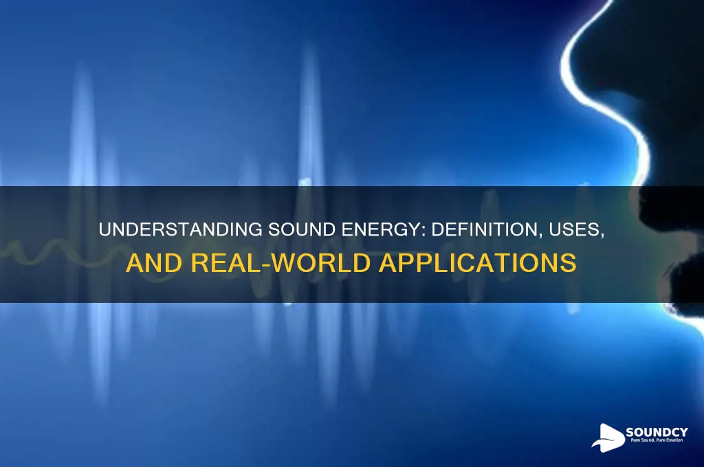 what is sound energy u