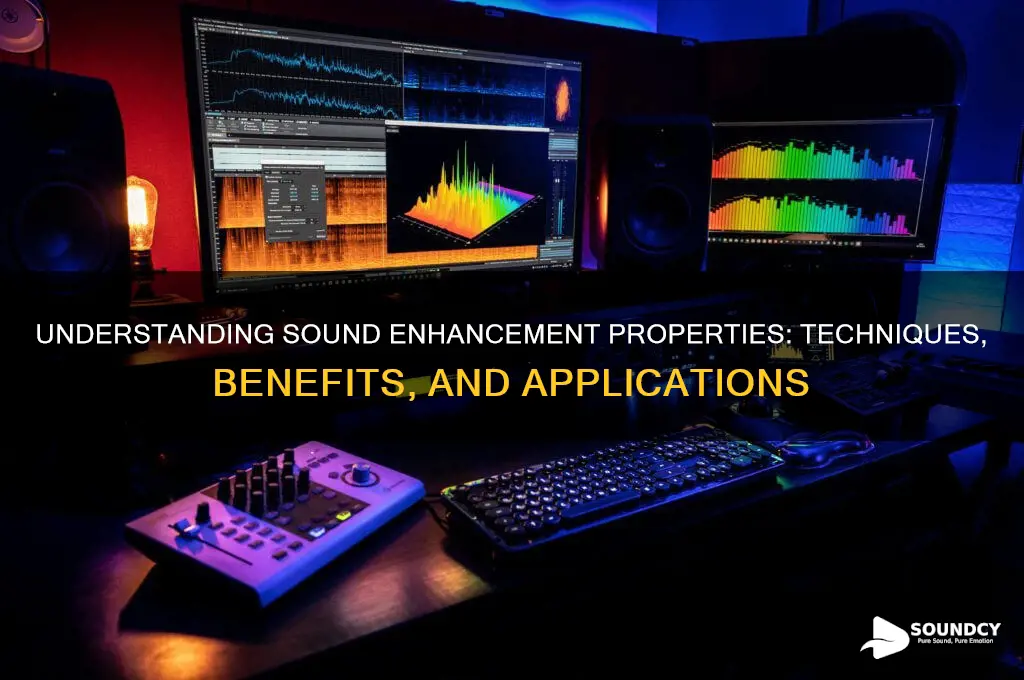 what is sound enhancement properties