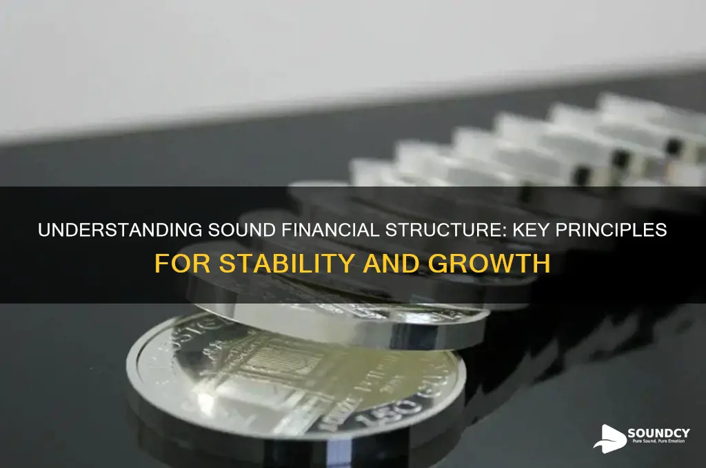 what is sound financial structure